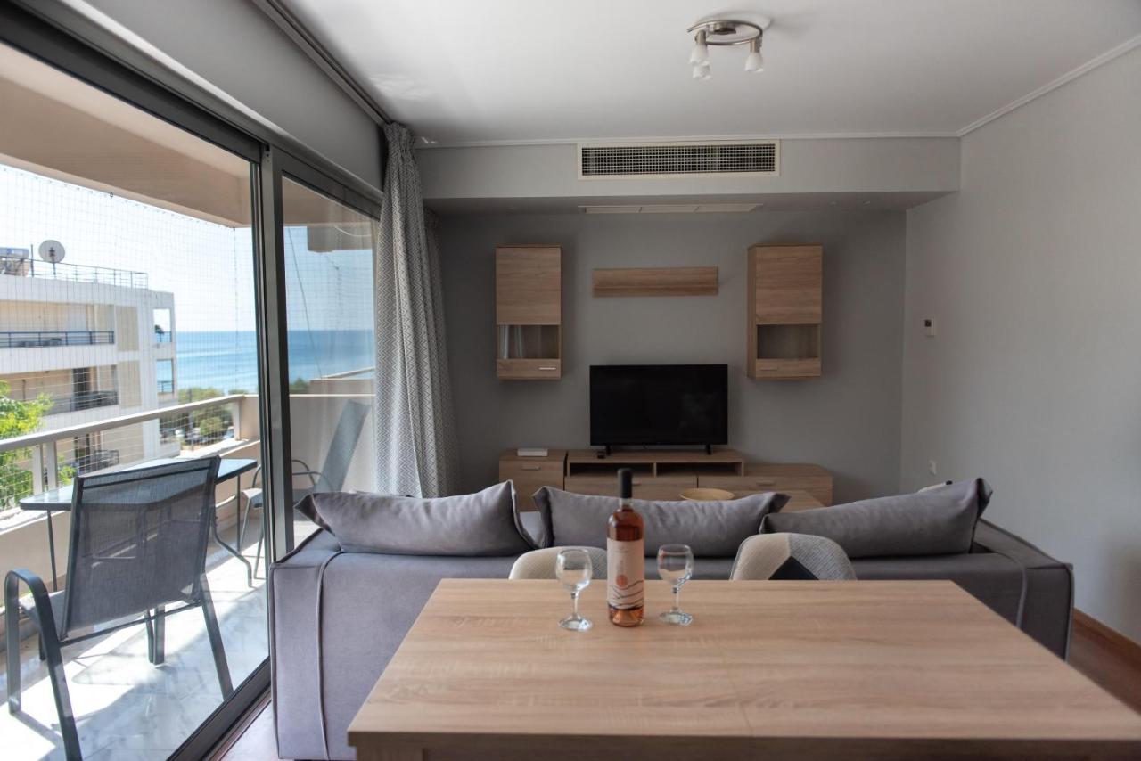 Sea View Apartment In Alimos Region Atenas Exterior foto